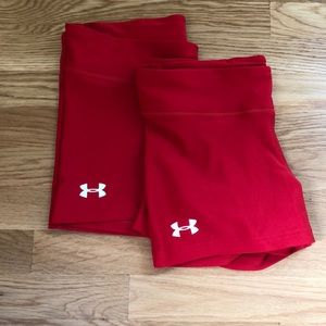 Under Armour 3” court shorts (2 pairs) EUC